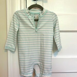 Baby gap striped bathing suit